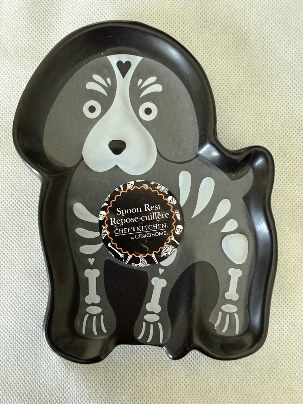 Black Dog Spoon Rest